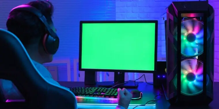 Green Screen Monitor