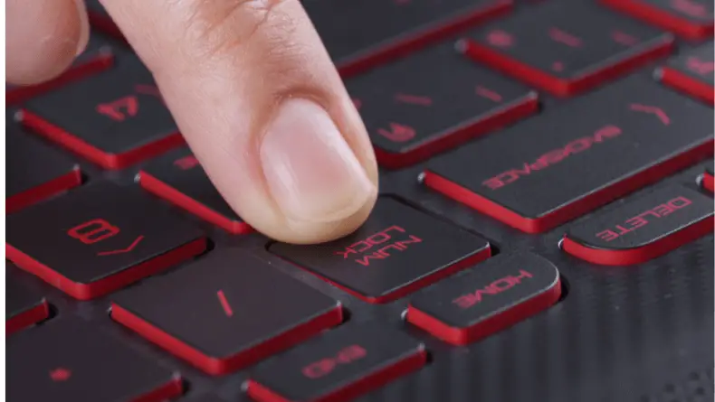 Num Key in keyboard